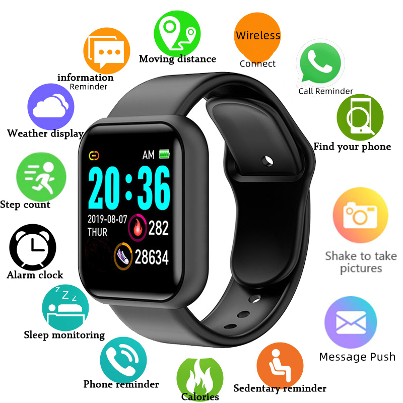 Smartwatch Instagram - Jam tangan pintar multifungsi pria wanita,