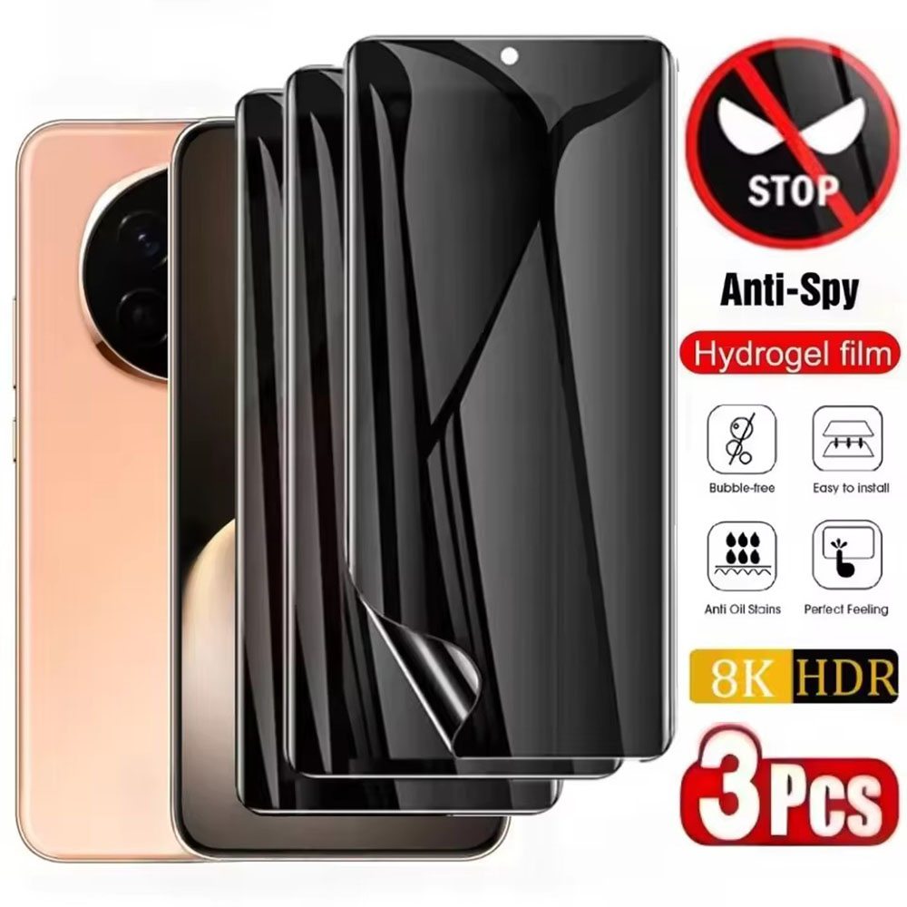 Huawei Mate 60 - 3Pcs Film Hidrogel Privasi Untuk Huawei