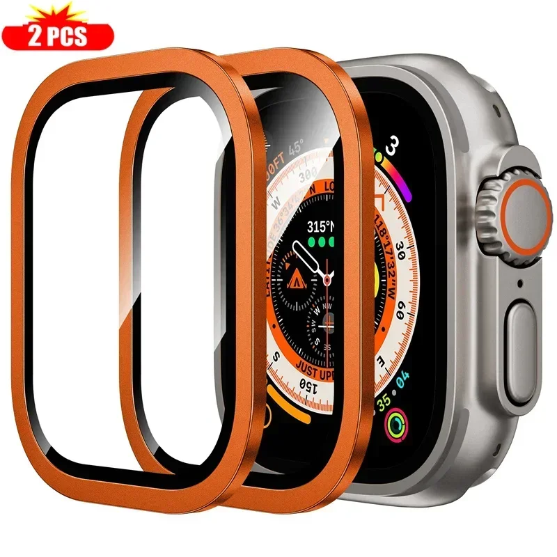 2 Buah Bingkai Logam Titanium  - Smartwatch Straps & Accessories ulasan dan harga