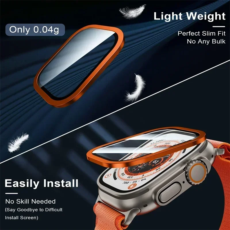 2 Buah Bingkai Logam Titanium  - Smartwatch Straps & Accessories ulasan dan harga