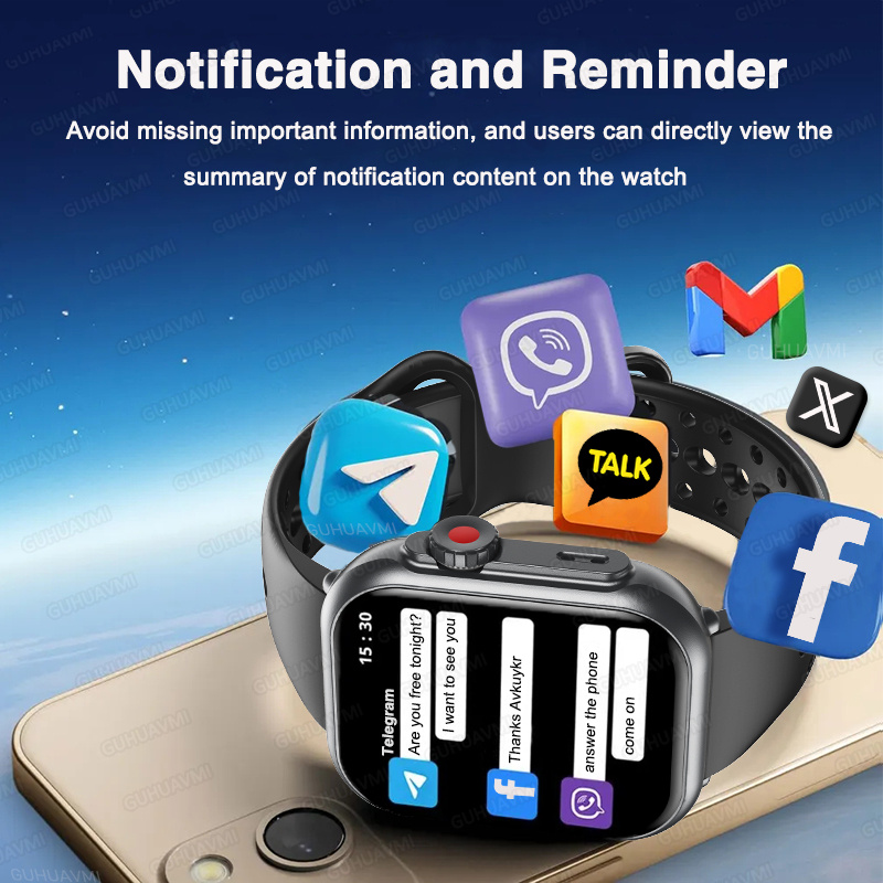 Untuk IOS Watch Ultra 2 SE Gel - Smartwatch Instagram ulasan dan harga