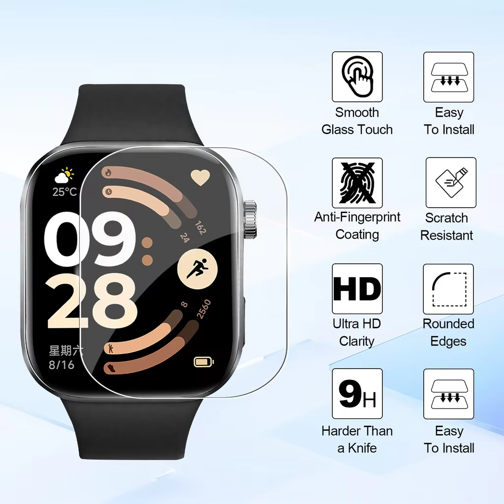 1-5 Buah Film Lembut untuk Xia - Watch Case Bumper ulasan dan harga