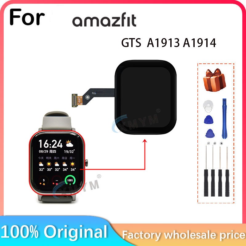 Baru untuk Amazfit GTS A1913 a - Smartwatch A1914 ulasan dan harga