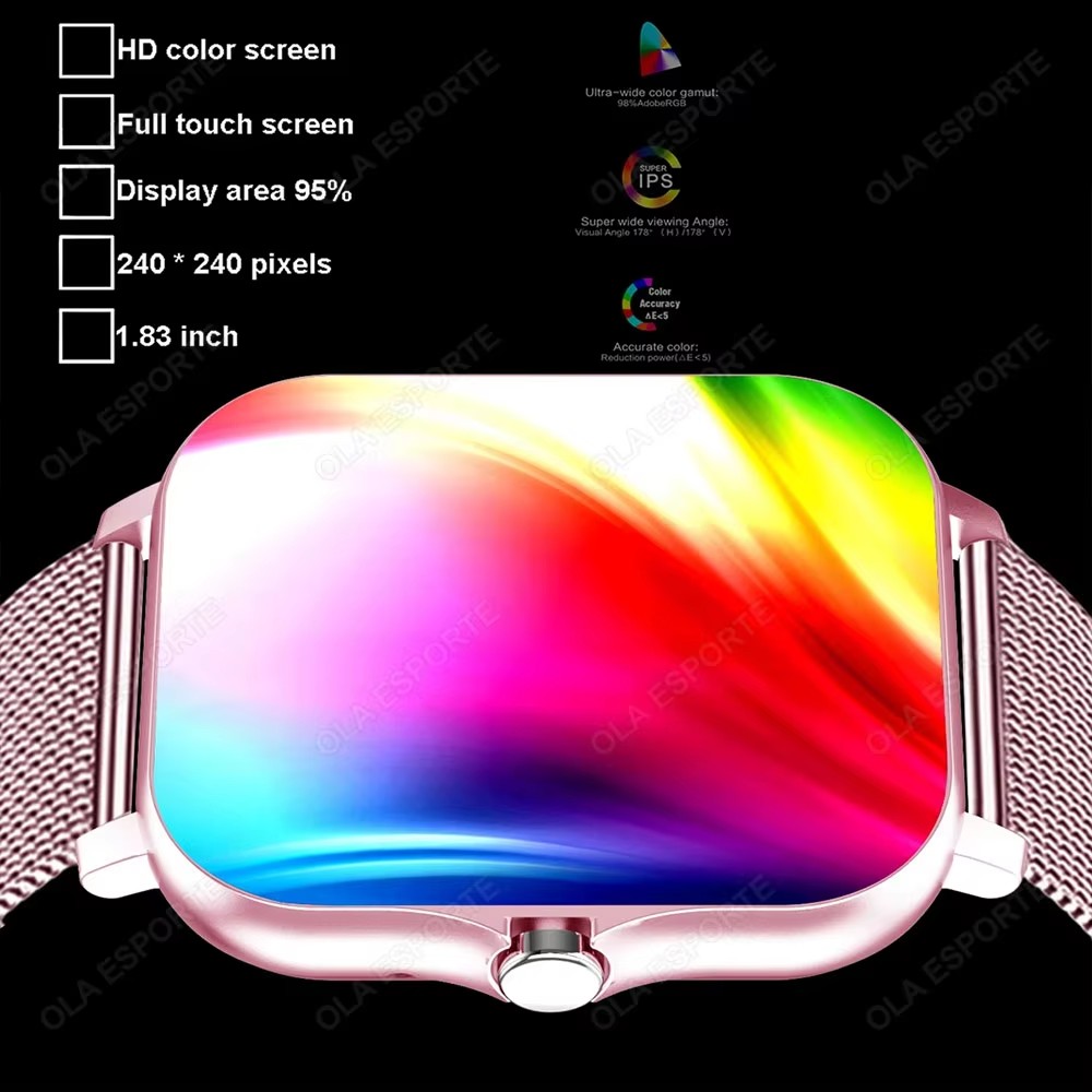 Jam tangan pintar tahan air 1. - Smartwatch Instagram ulasan dan harga