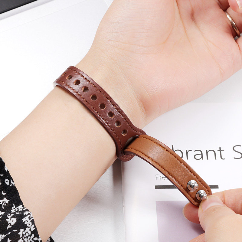 Tali Kulit Asli 14Mm untuk Jam - Smartwatch Instagram ulasan dan harga