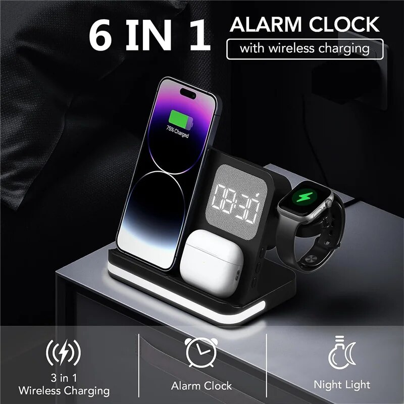 Dudukan pengisi daya nirkabel  - Smartwatch Ac ulasan dan harga