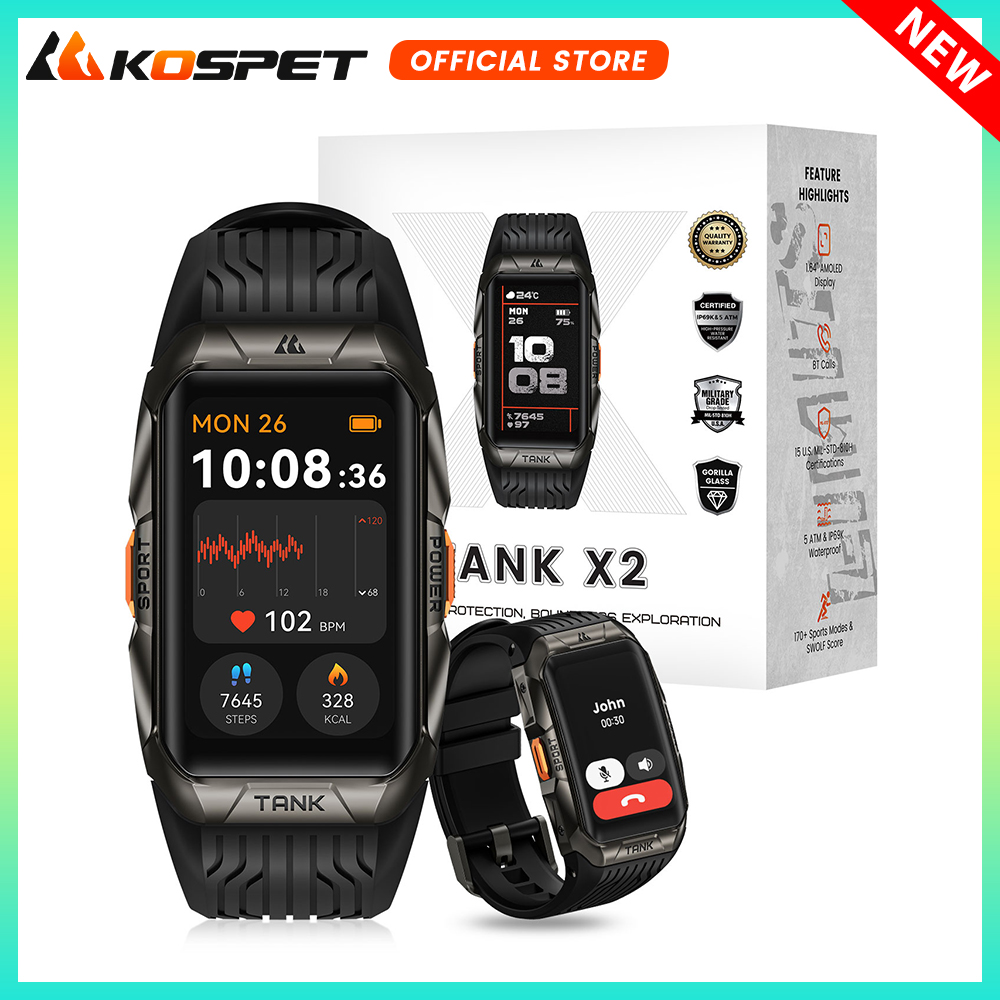 KOSPET jam tangan pintar tangk - Smartwatch Faces ulasan dan harga