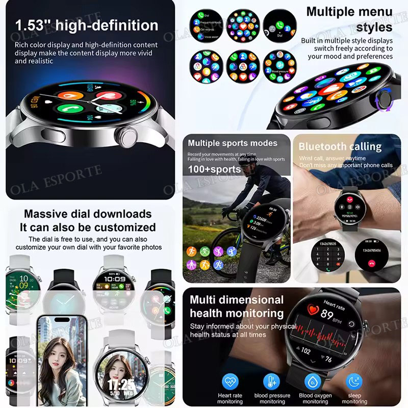 Jam Tangan Pintar Baru untuk P - Smartwatch Faces ulasan dan harga