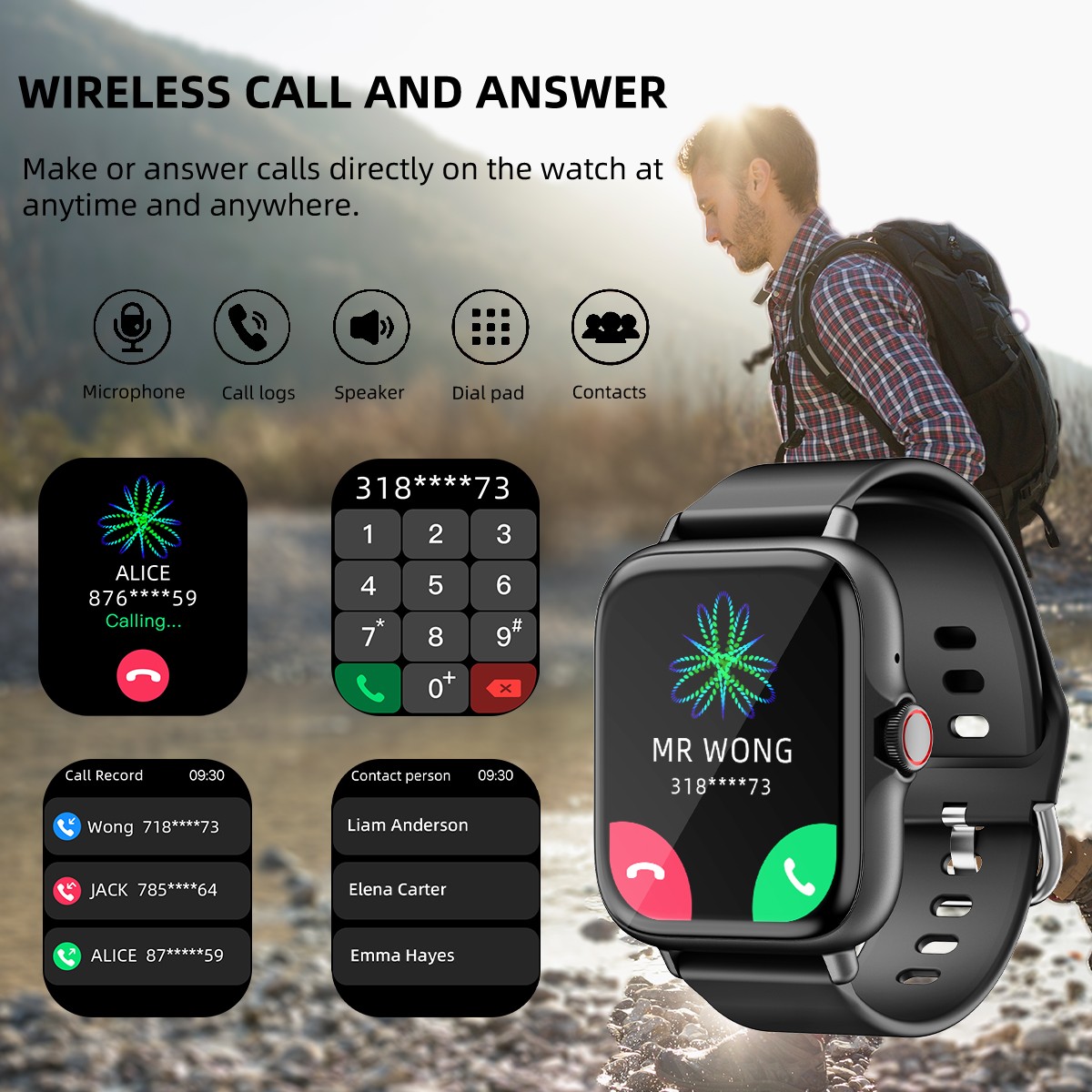 Jam Tangan Pintar Panggilan Ni - Smartwatch Instagram ulasan dan harga