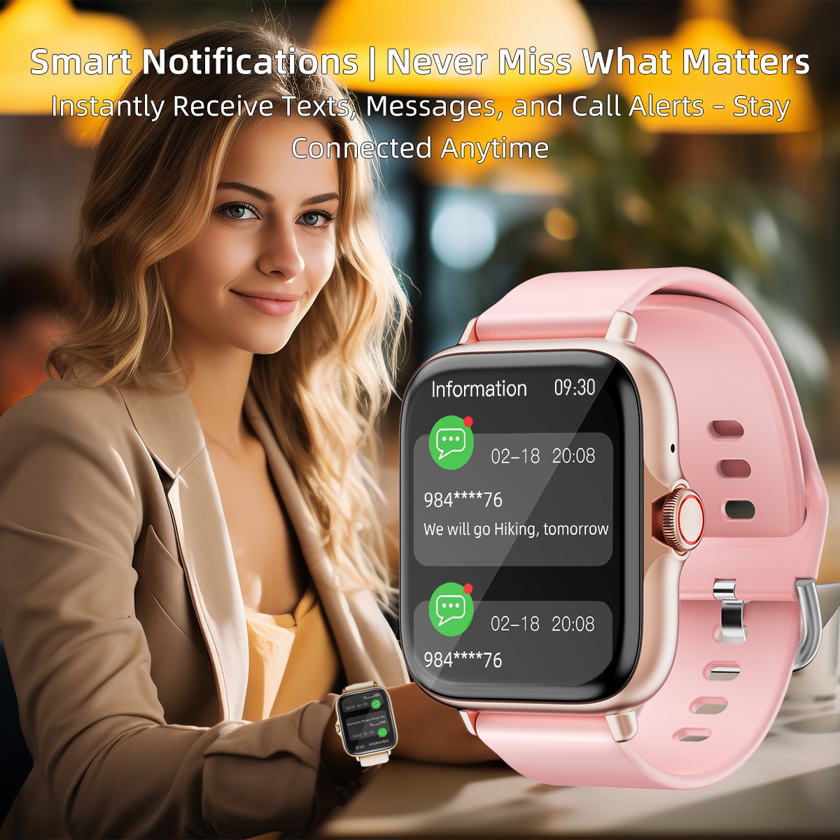 Jam Tangan Pintar Panggilan Ni - Smartwatch Instagram ulasan dan harga