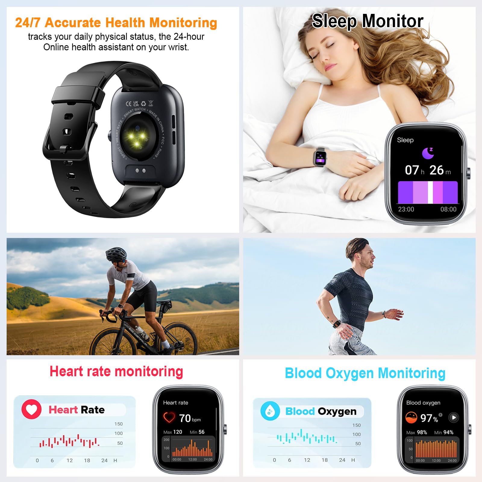 Jam tangan pintar, jam tangan  - Smartwatch Instagram ulasan dan harga